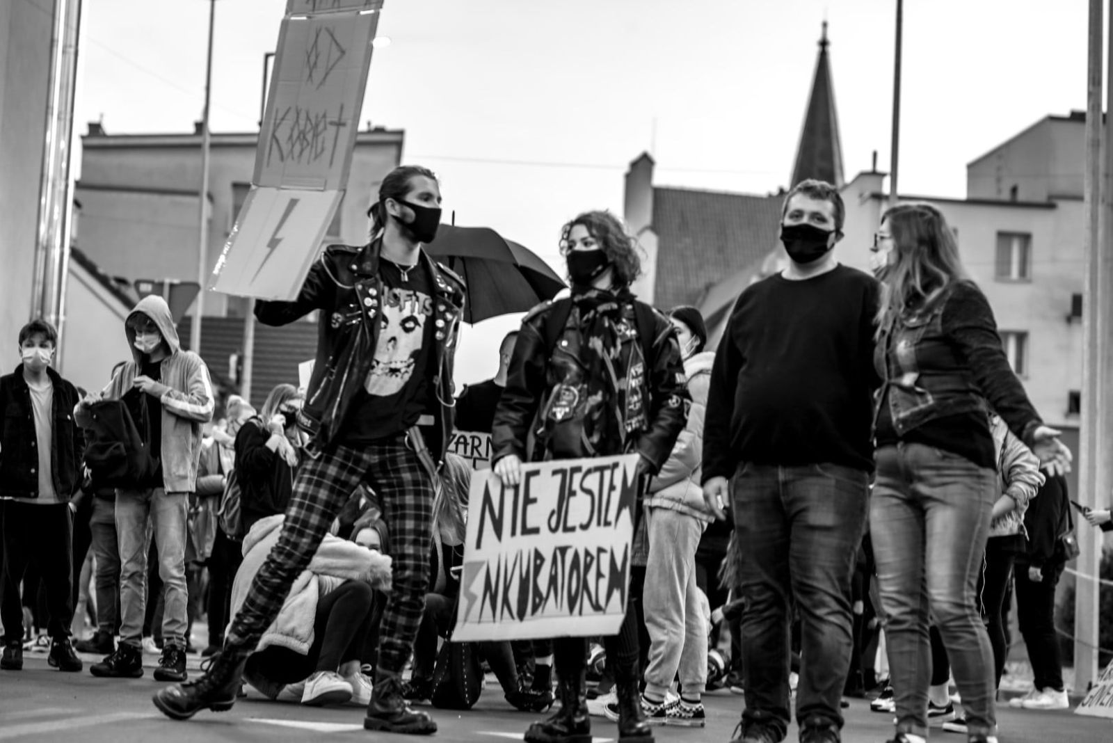 ludzie protest