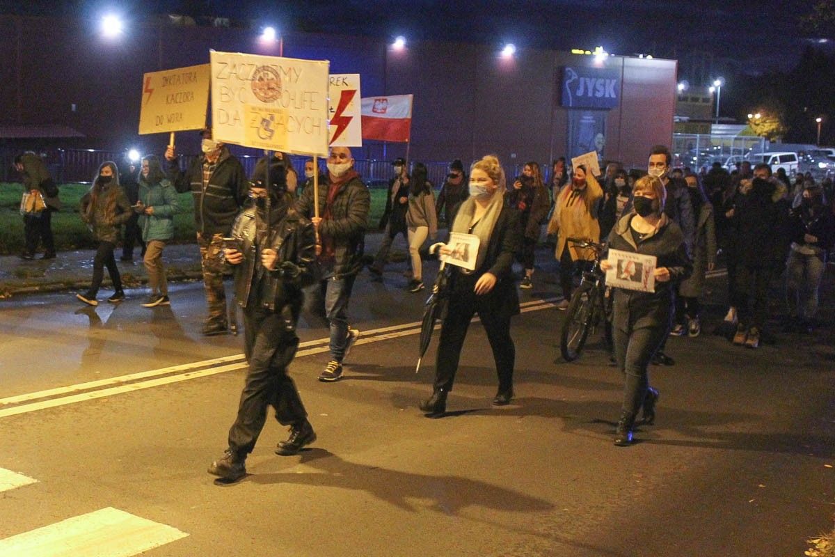 poniedziałek protest