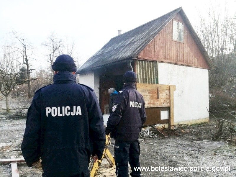 policja bezdomny