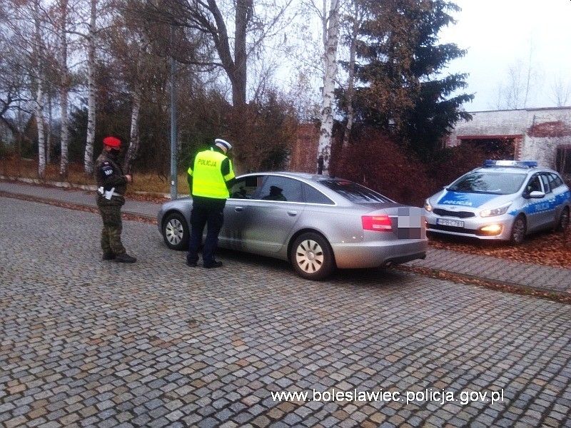 policja żandarm kontrola