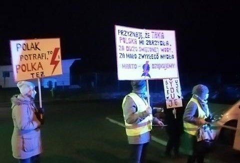 ludzie protest