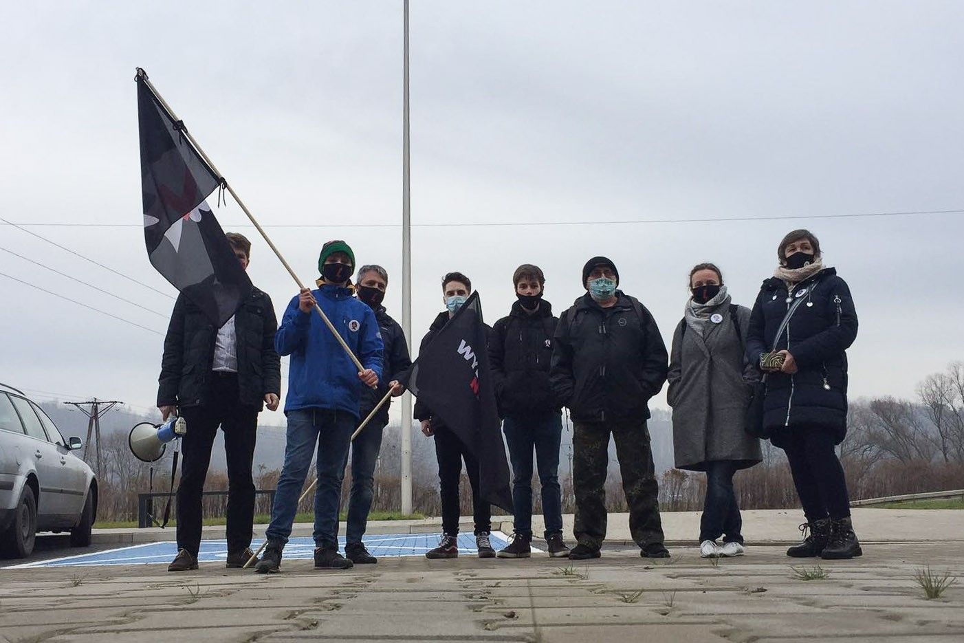 ludzie protest