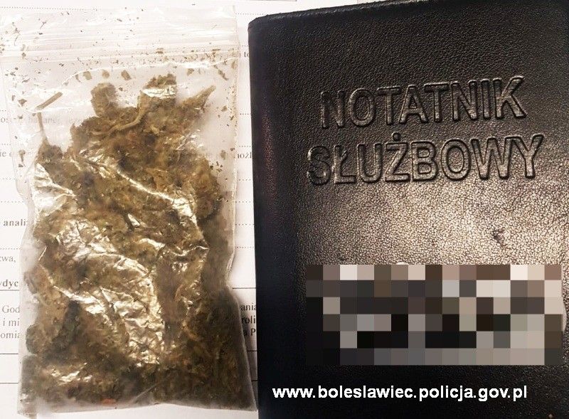 woreczek marihuana notatnik