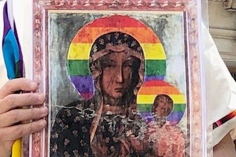 tęczowa maryja
