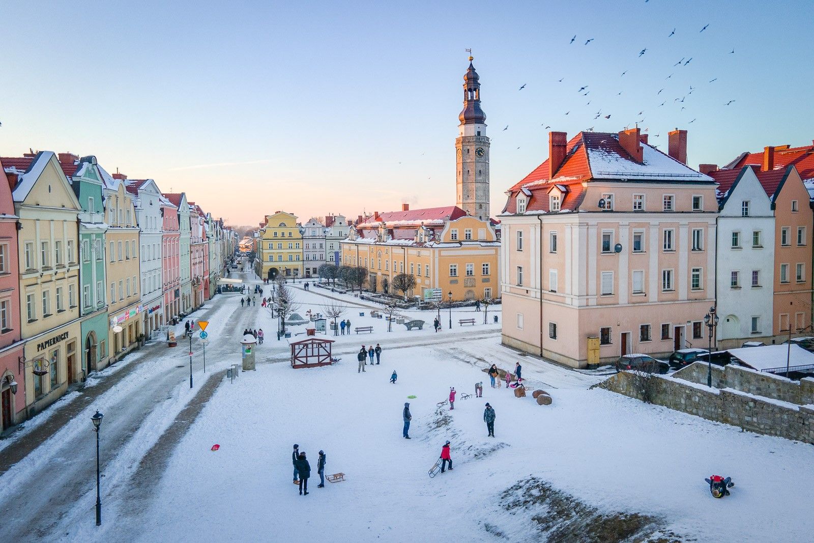 śnieg rynek bolesławiec