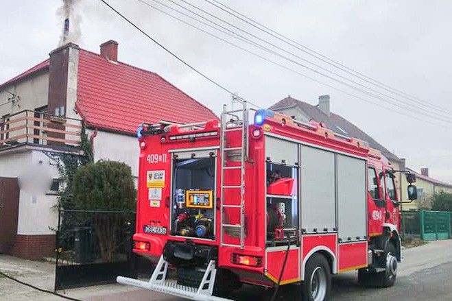 pożar