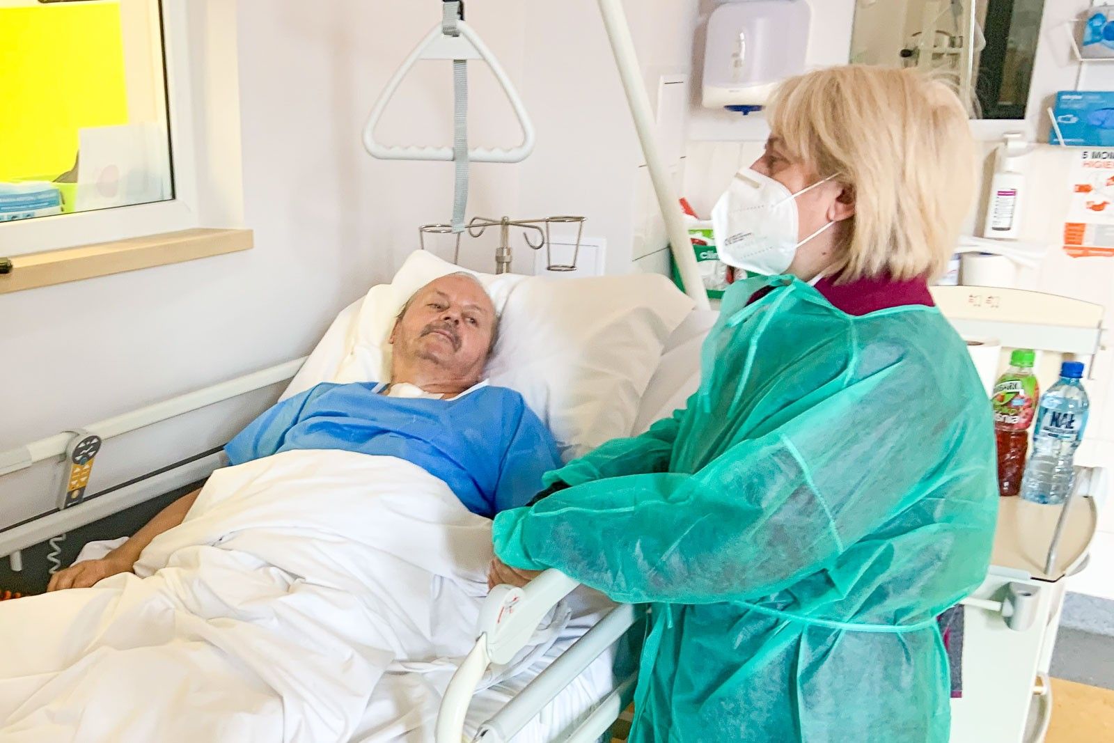 szpital pacjent