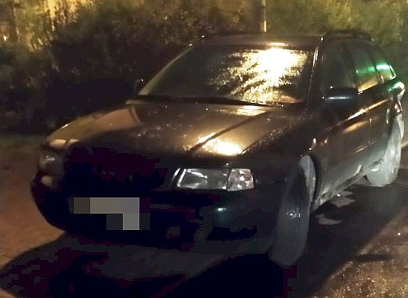 audi parkowanie