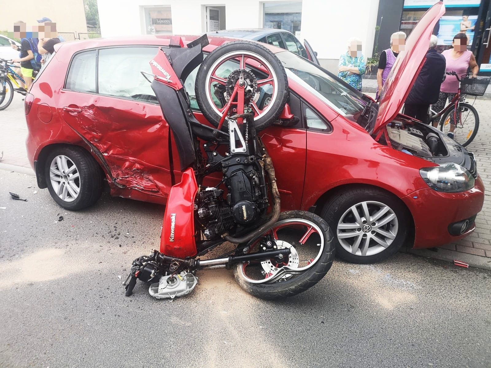 wypadek motocykl raciborowice
