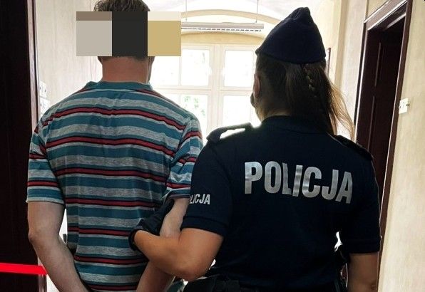 kradzież pobicie aresztowany