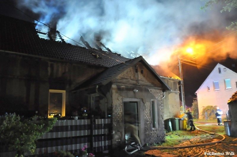 pożar ruszów