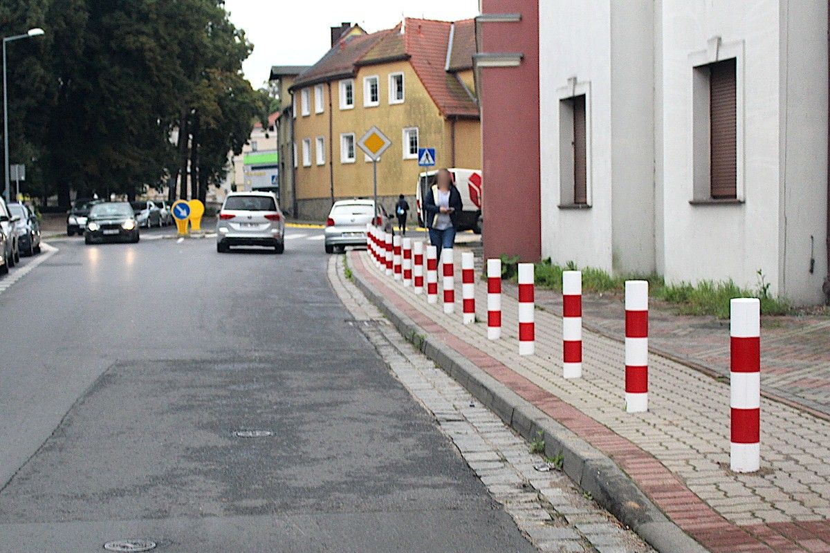 słupki piaskowa