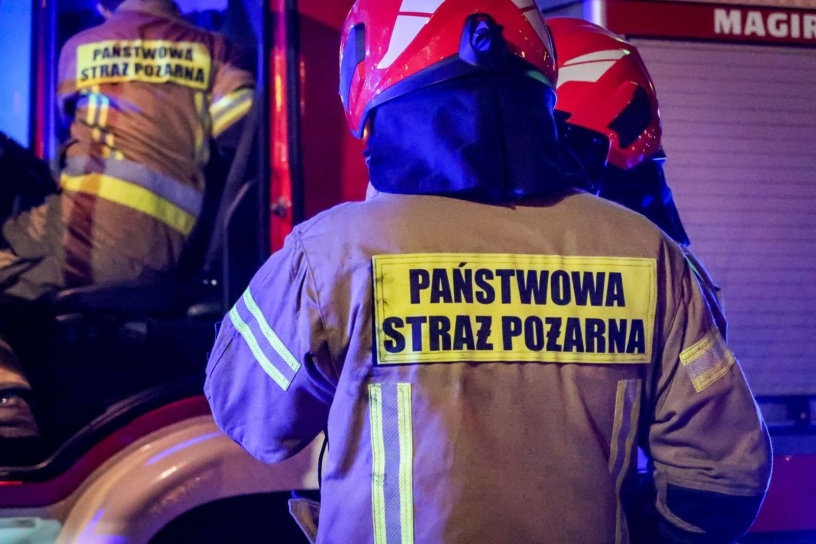 straż pożarna kogut