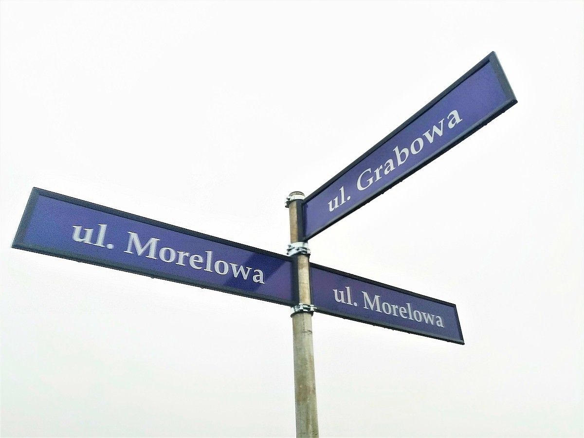 grabowa morelowa znak