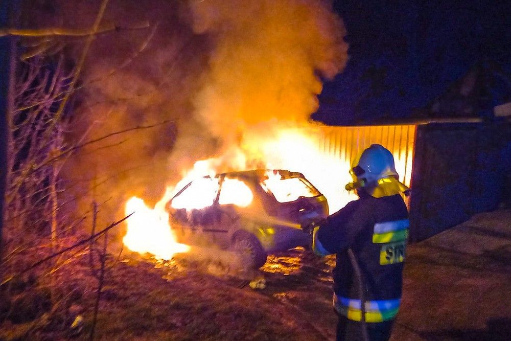 auto ogień