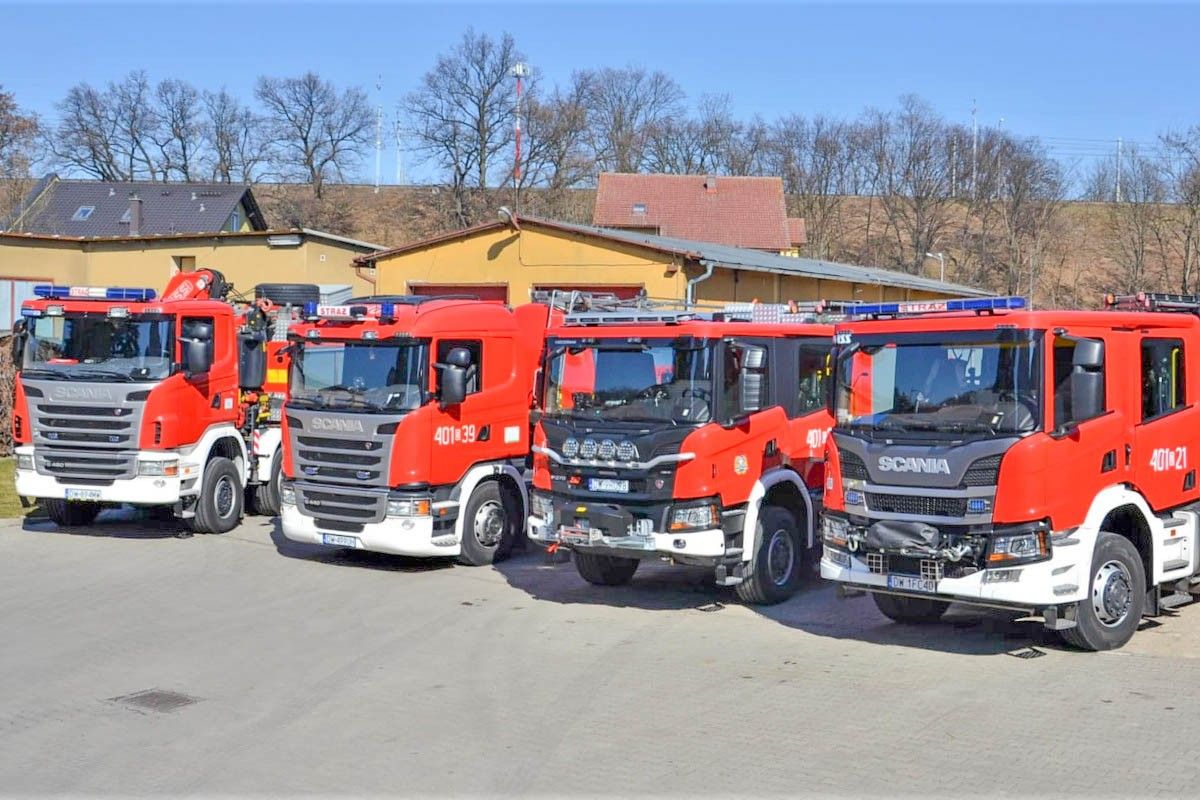 flota samochody straż