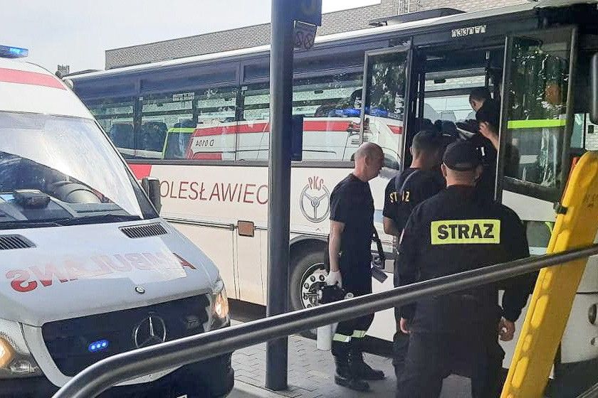 karetka strażak autobus