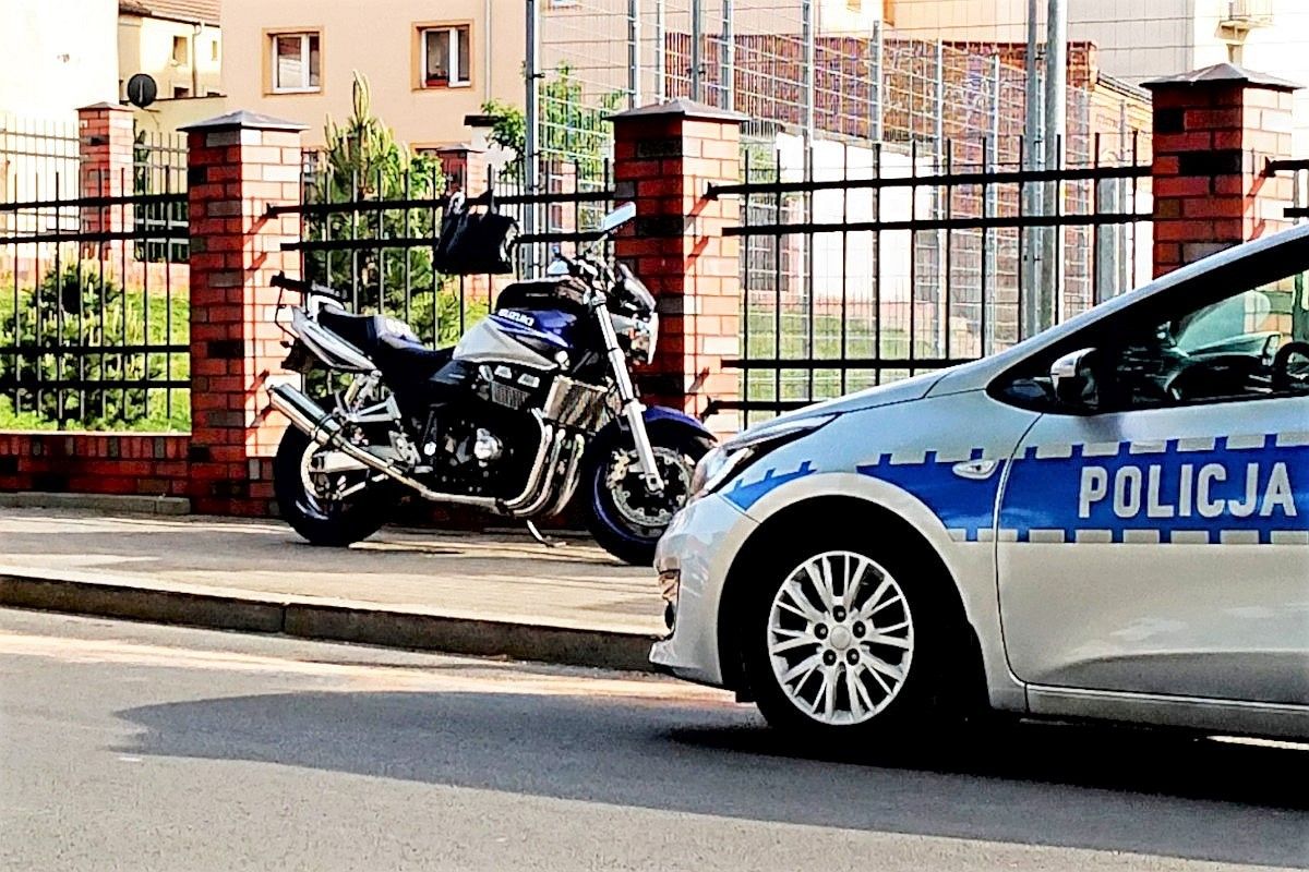 motocykl radiowóz