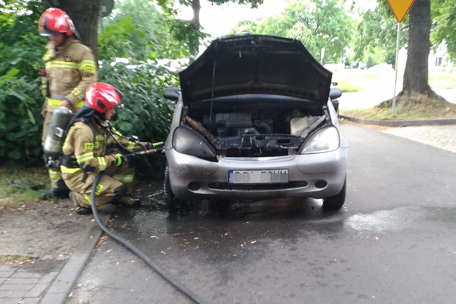 auto strażak