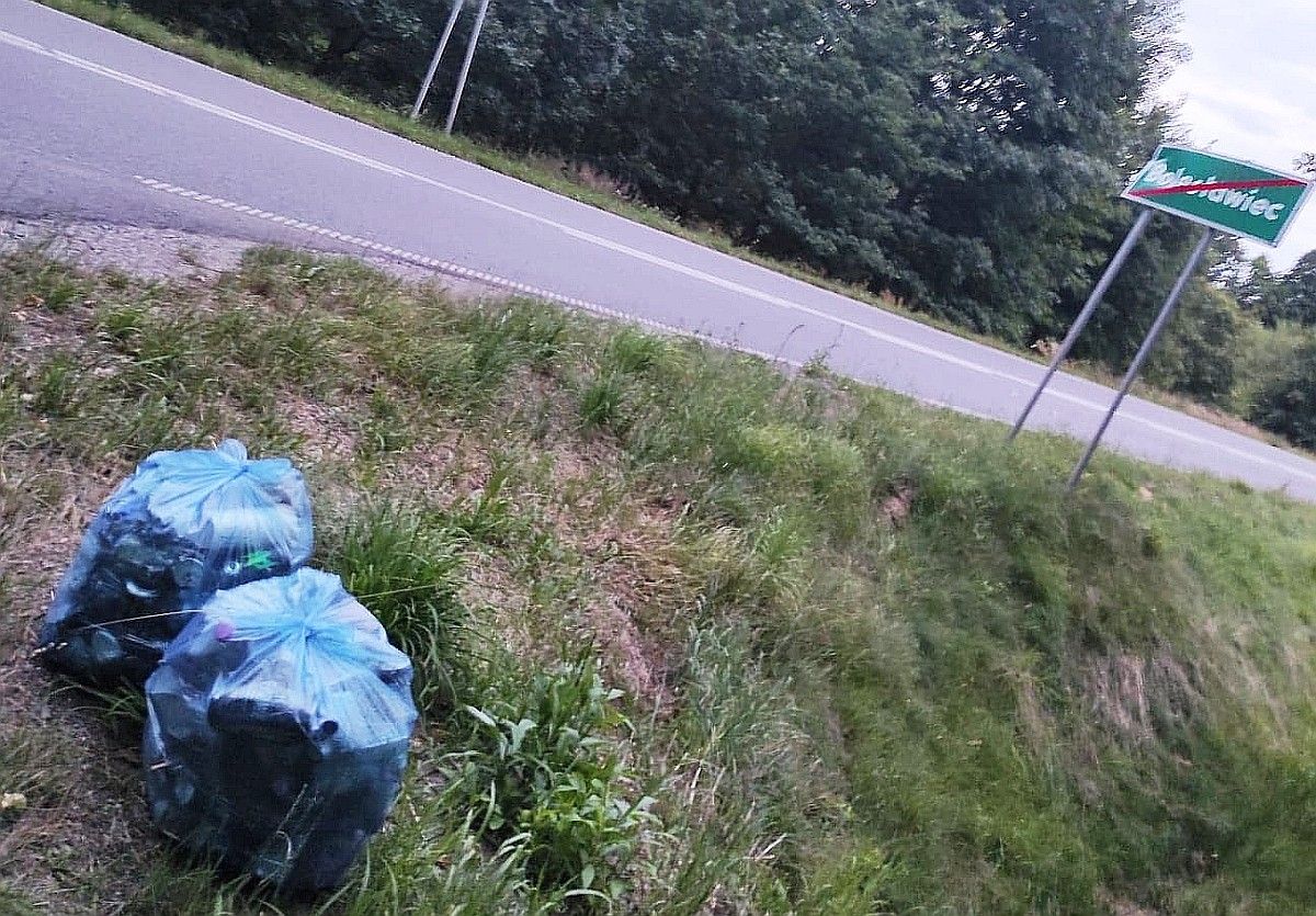 worek śmieci droga jeleniogórska