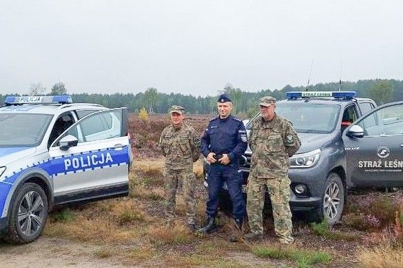 policja straż leśna