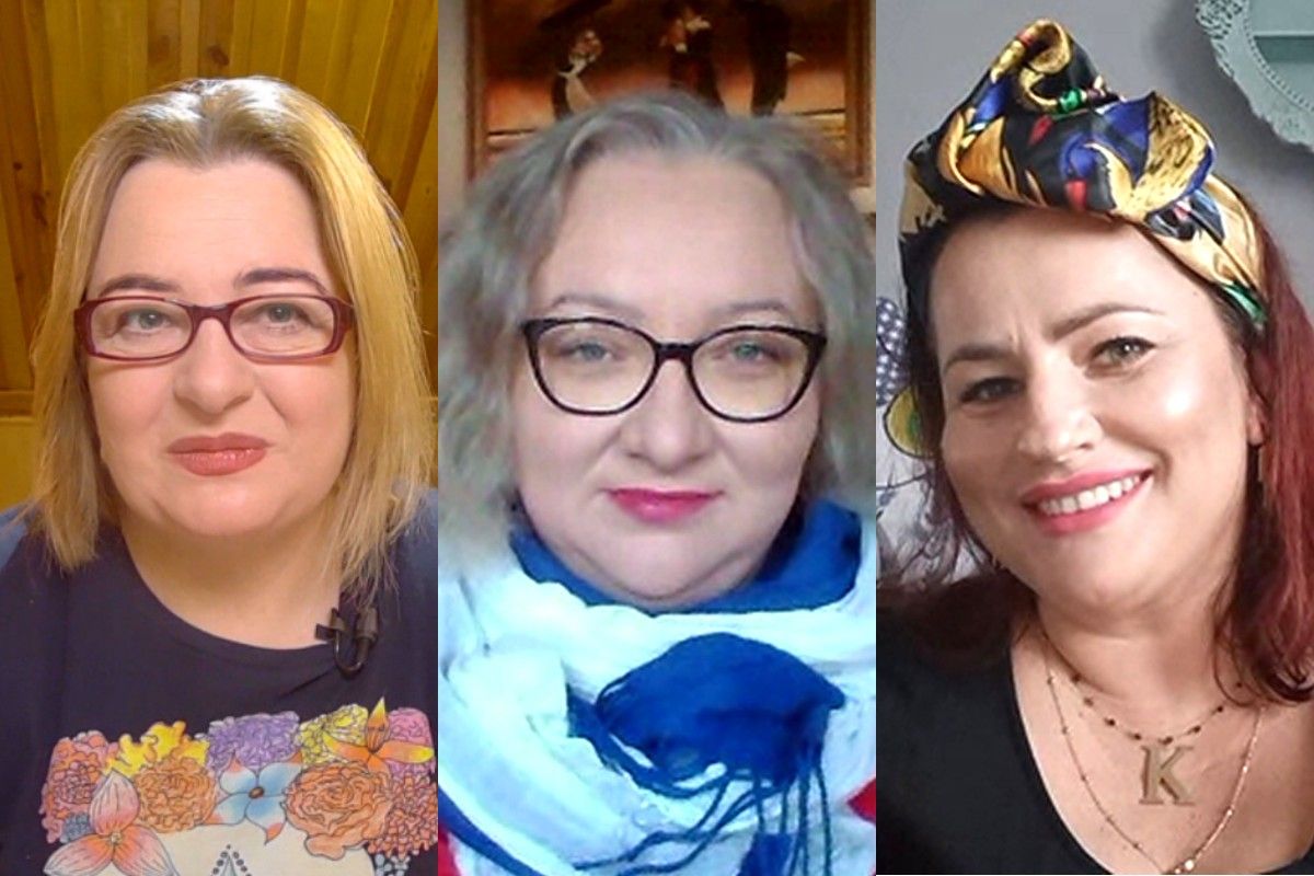 Grażyna Hanaf Marta Lempart Kinga Gęsicka-Biały