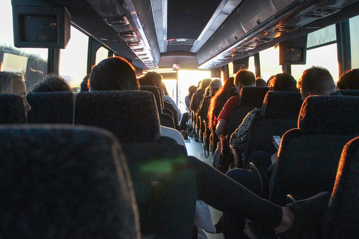 ludzie autobus