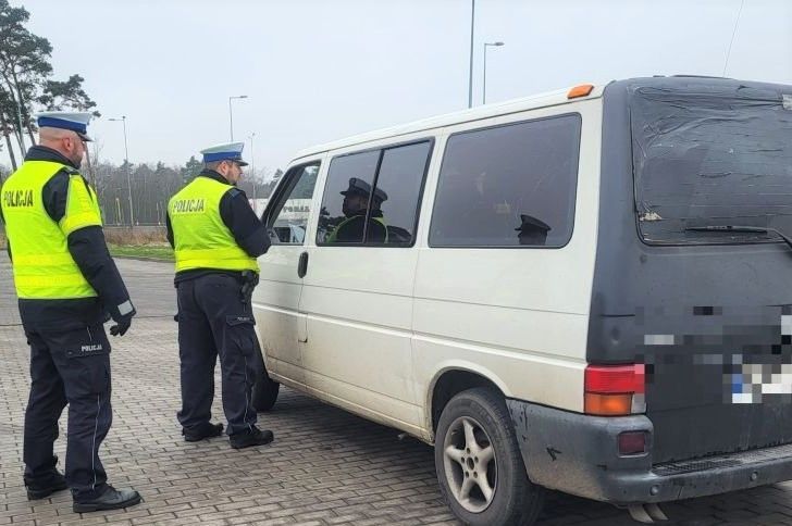 policjant bus
