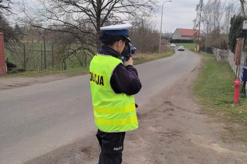 policjantka suszarka