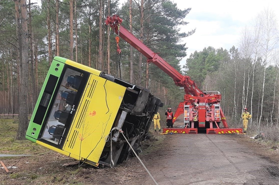 autobus strażak