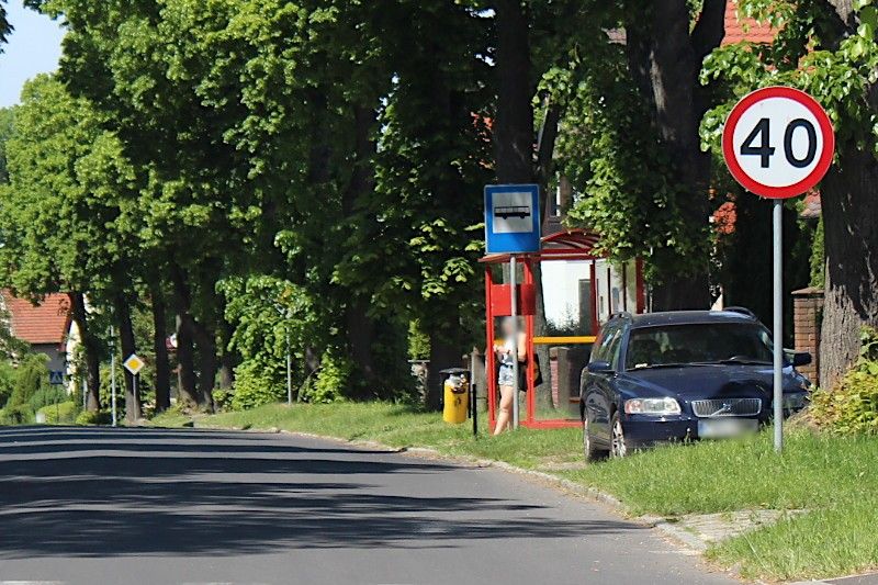 обмеження швидкості на Алеї Війська Польського