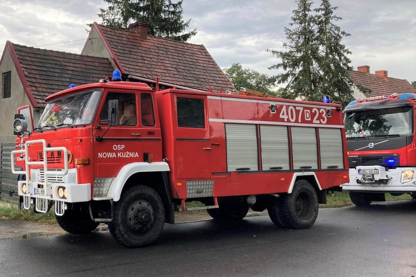 wóz strażacki