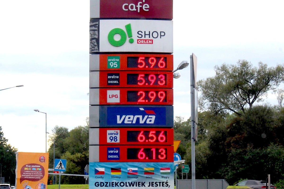 paliwo cena orlen
