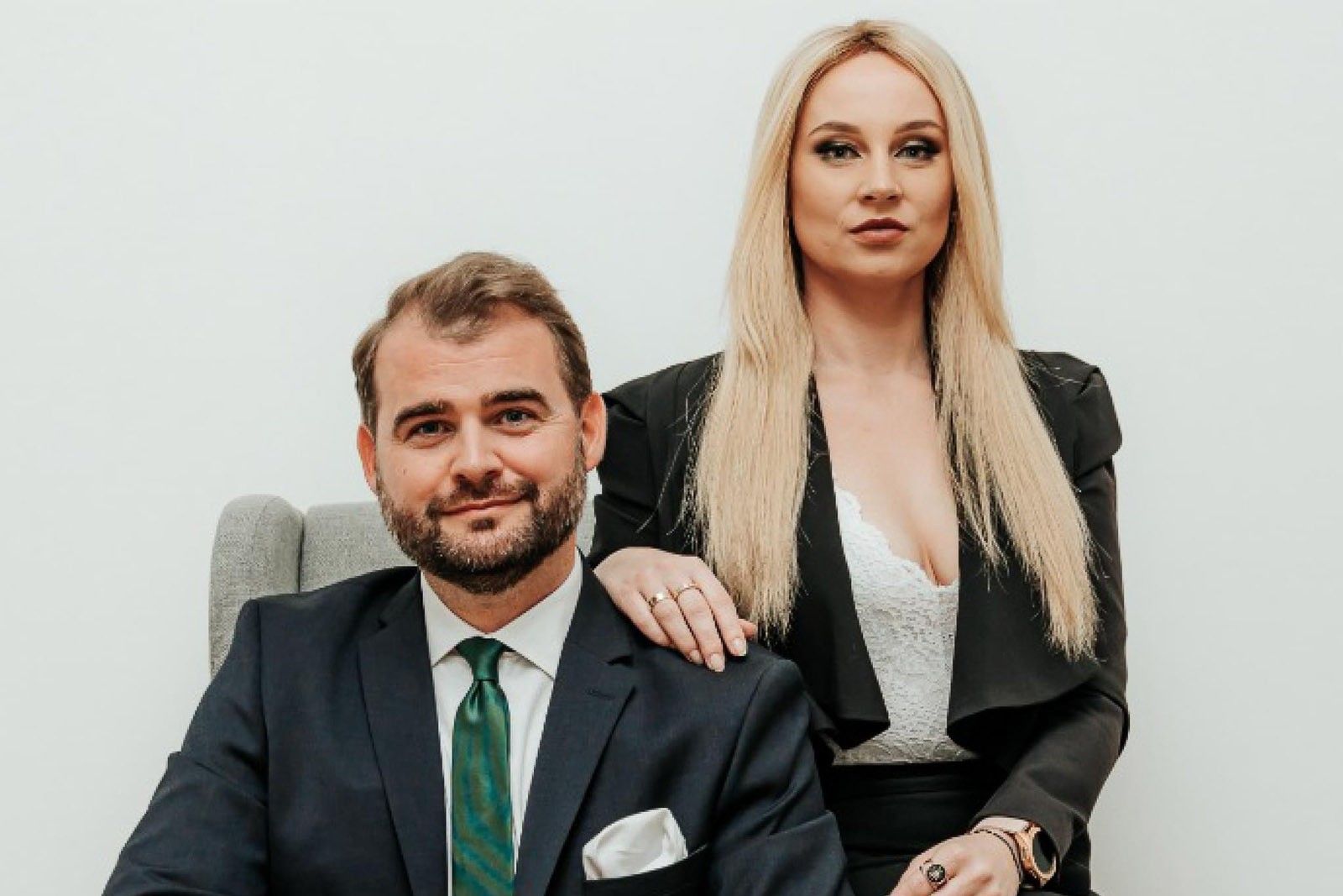 Marcin Zatwarnicki i Luiza Słychan