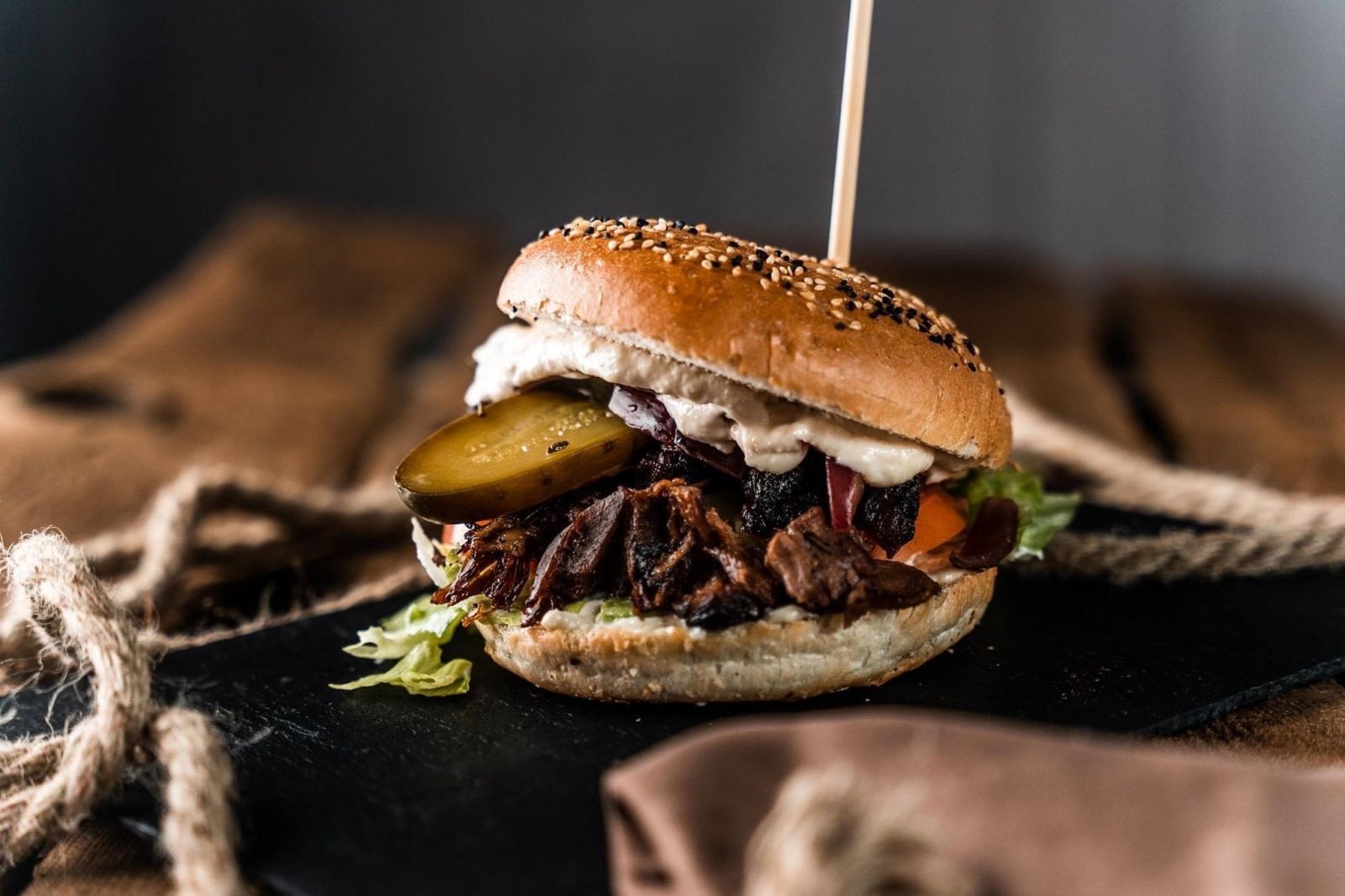 jedzenie burger