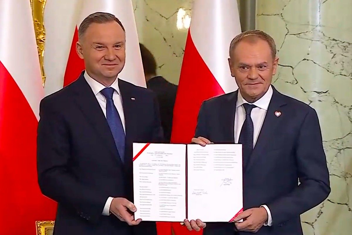 andrzej duda donald tusk