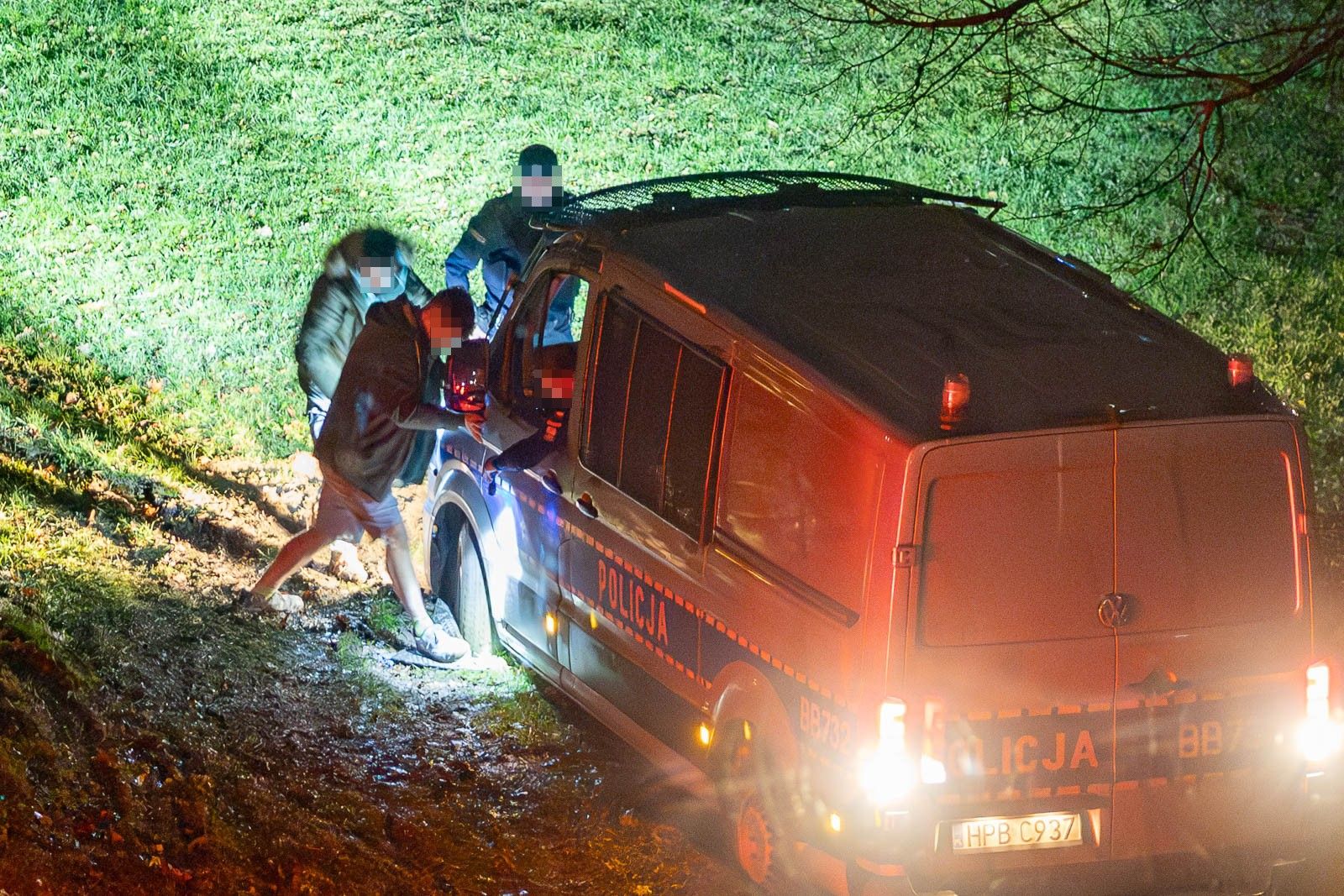 auto policja