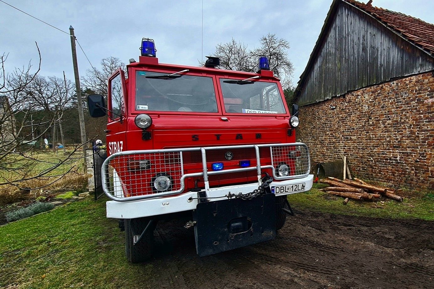 wóz strażacki