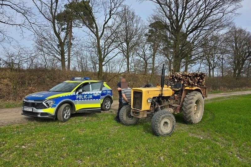 policja pościg traktor prochowice