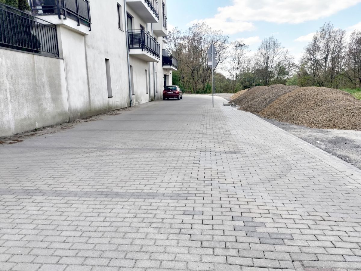 parking grys droga budowa