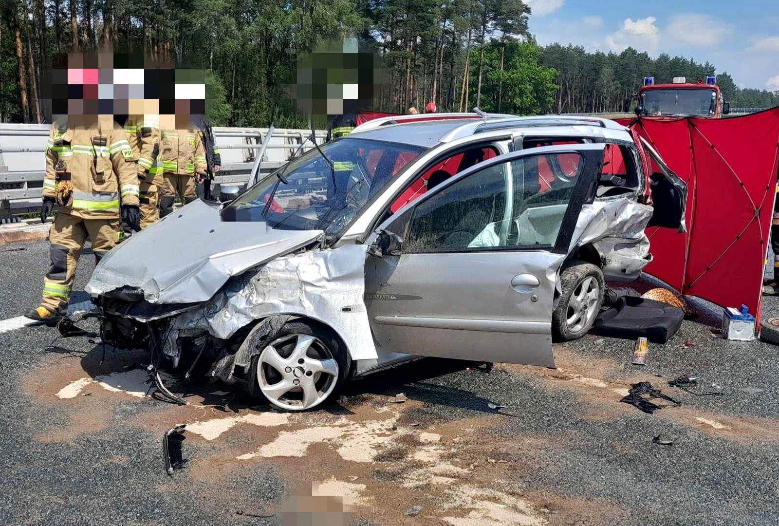 wypadek a4 śmierć
