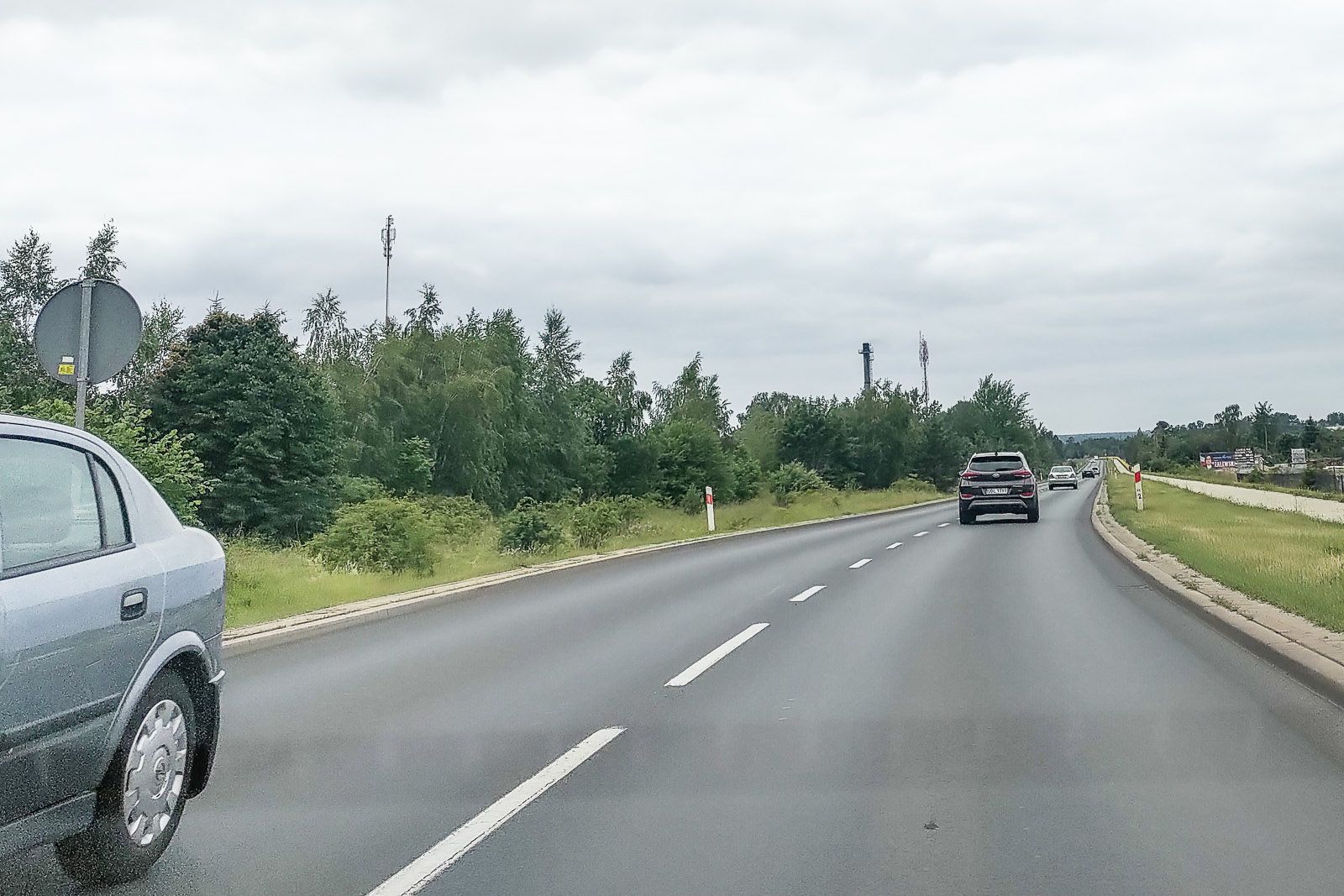 samochód droga obwodnica