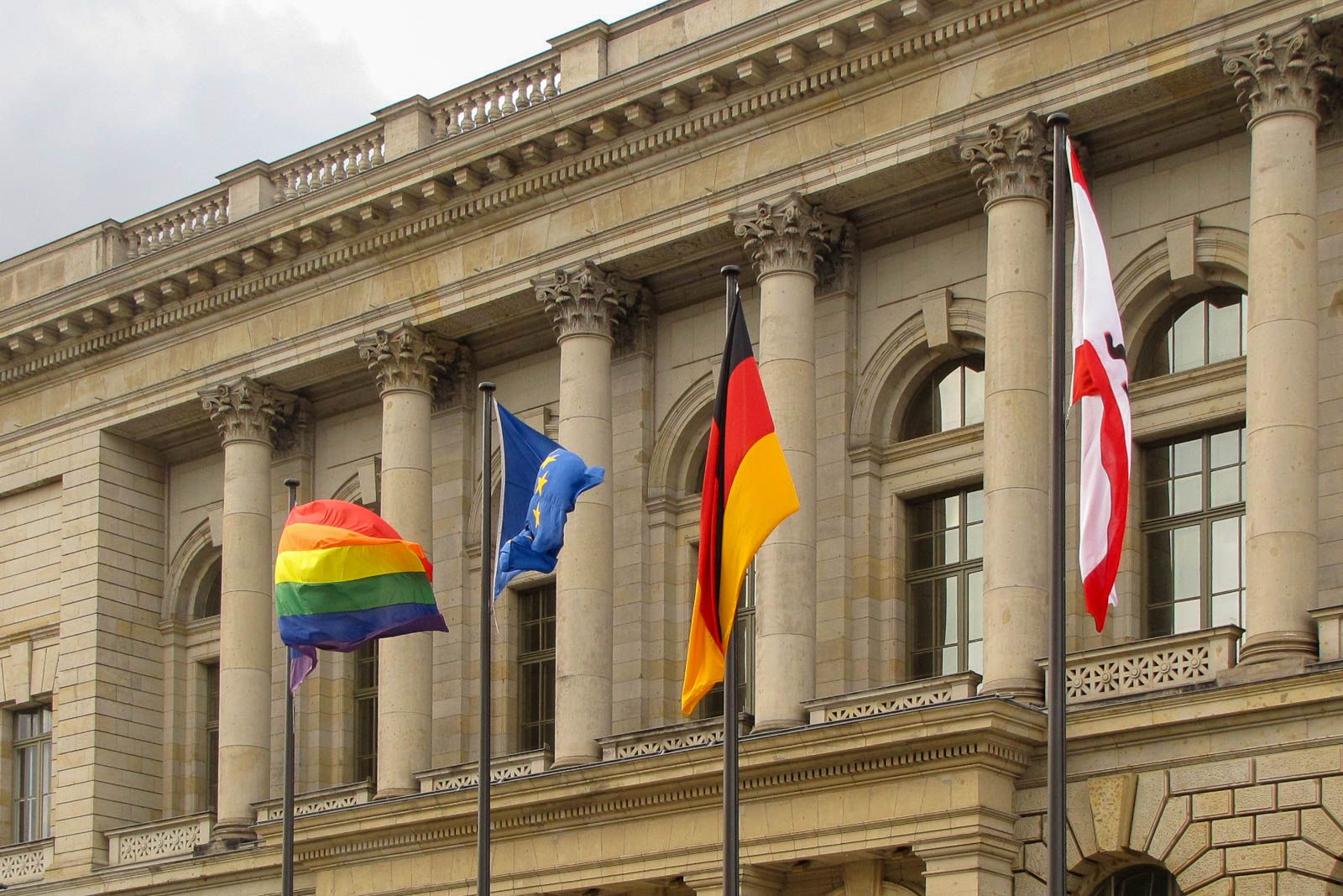 berlin flaga niemcy