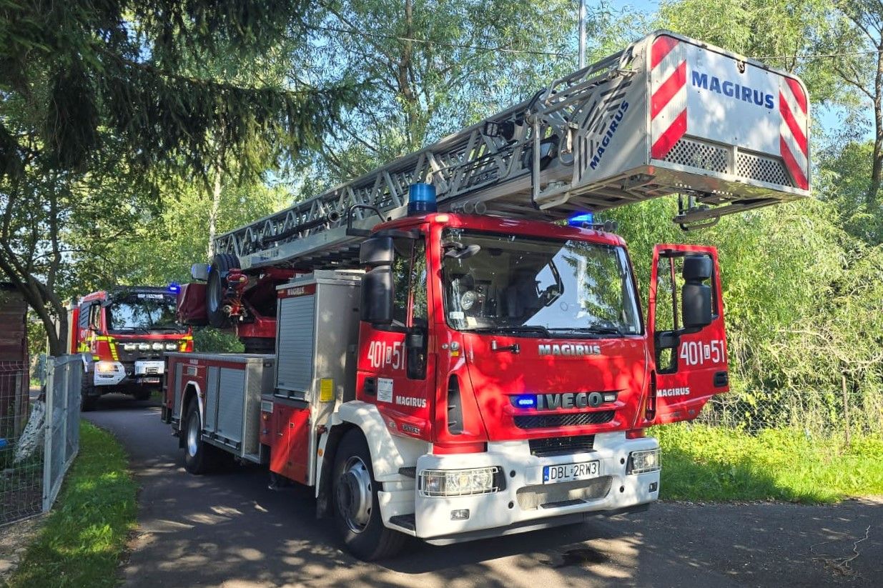 wóz strażacki