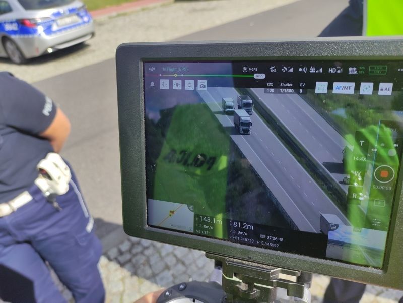 podgląd dron akcja