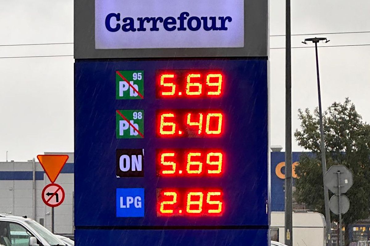 ceny paliw carrefour zgorzelec