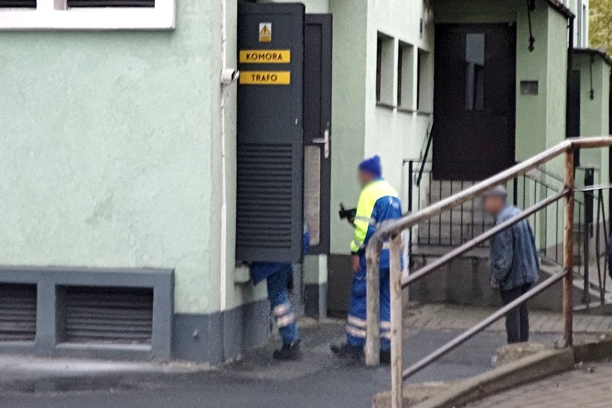 pożar stacja transformator