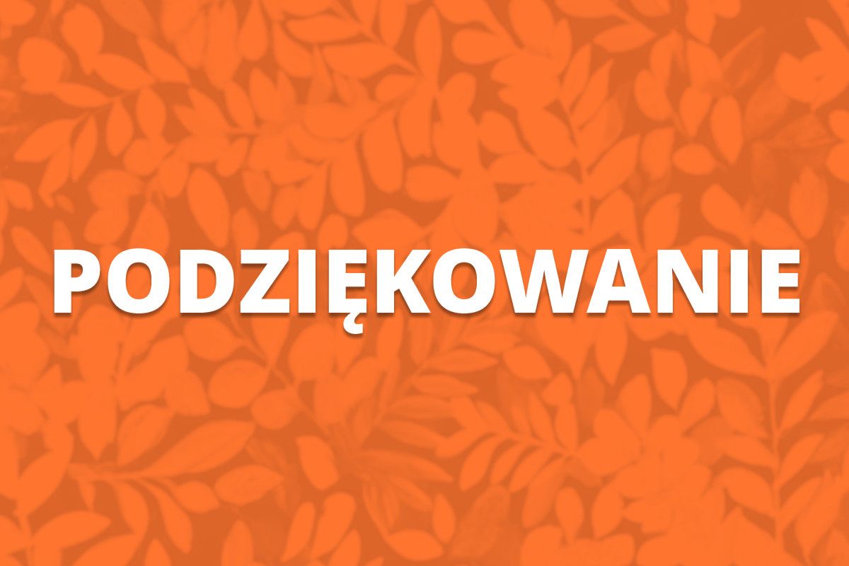 podziękowanie