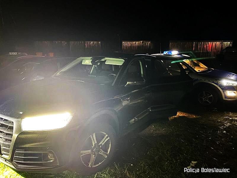audi kradzież osiecznica