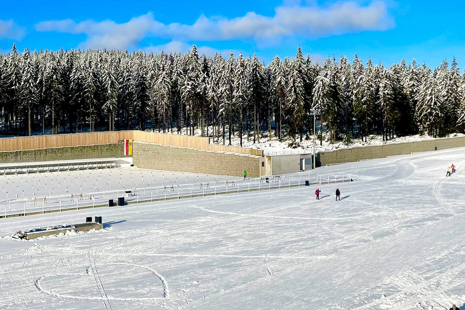 snow at the Jakuszyce centre